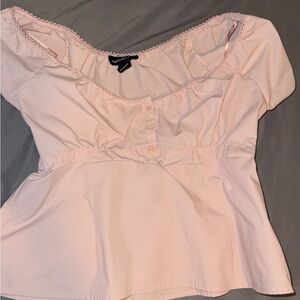 Elegant Pink Women's Top